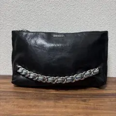 DIESEL　ディーゼル　ショルダーバッグ　セカンドバッグ　2way　レザー