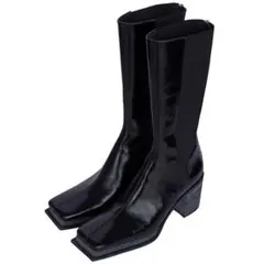 SQUARE TOE SIDE GORE BOOTS