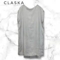 クラスカ CLASKA リネン100% ノースリーブ ワンピース