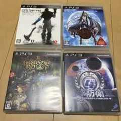 ベヨネッタ他PS3ソフト4本セット