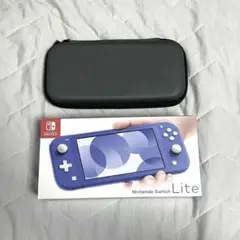 Nintendo Switch light ブルー ケース付き