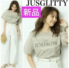 新品✨ジャスグリッティー　メッシュカーデ　アンサンブル　鹿沼憂妃　ネイビー 新品✨ジャスグリッティー メッシュカーデ アンサンブル 鹿沼憂