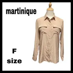 ✡martinique✡マルティニーク トップス ブラウスシャツ ベージュ