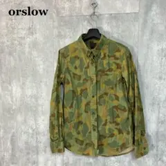 【or Slow】ベイカーパンツ/迷彩柄/カモフラ柄/サイズ1★オアスロウ orSlow(オアスロウ) / ベイカーパンツ/ダックカモ/ストレート