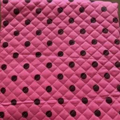 ドット キルティング生地 約106cm×55cm