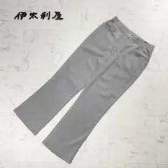 美品 伊太利屋 カジュアルパンツ グレー サイズ9*PC371