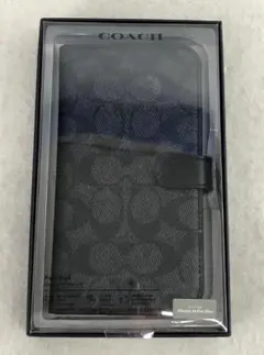 【開封のみ】COACH iPhone14ProMax用ケース 手帳型