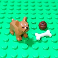 【新品】LEGO 犬セット《フレンチブルドッグ》レゴ ミニフィギュアアイテム