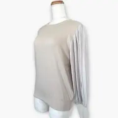 ★美品◆アーバンリサーチロッソ◆ ドッキングボリュームスリーブプルオーバー