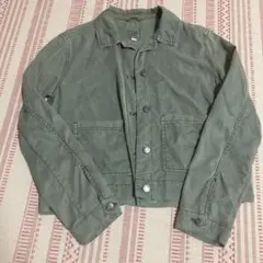 GAP ミリタリージャケット S オリーブグリーン