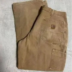 carhartt ネルライナー ダック地 ペインターパンツ w38 ビッグサイズ