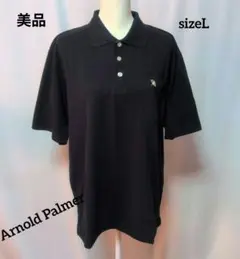 美品☆Arnold Palmer♡ネイビー ポケット付き ポロシャツ