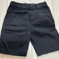 美品☆ 最終価格☆COMME CA ISM 黒 ハーフパンツ 90