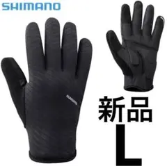 新品未使用 シマノ アーリーウインターグローブ Lサイズ ブラック