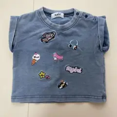 X-girlプリントTシャツ サイズ80