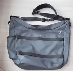 【美品】CIE シー コーデュラ ショルダーバッグ グレー