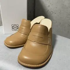 【最終値下げ】LOEWE ミュール ヒールローファー
