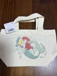アリエル　ミニトート　バッグ　リトルマーメイド　ランチバッグ　ディズニー