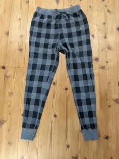 ラルフローレン　パンツ　チェック　ポロ　スウェット　サイズM