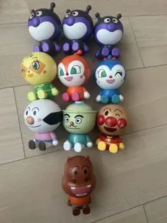 アンパンマンキャラクター おっきなマスコット10体