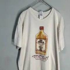 WHISKEY ウイスキー tシャツ 企業 tee アルコール レトロ OLD