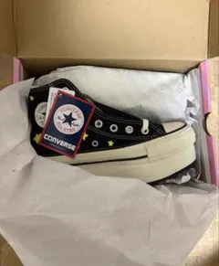 コンバース パワーパフガールズ ブラック 23.0 新品