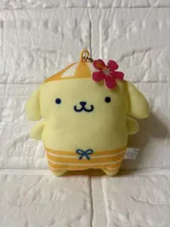サンリオ くるっとまわしてサマーチャレンジ マスコット ポムポムプリン