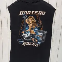 hooters t-shirts cutoff　ヴィンテージTシャツ