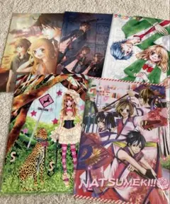 漫画クリアファイル 5枚セット