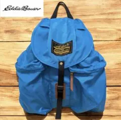 Eddie Bauer エディーバウアー ナイロン リュック 90s ブルー 青