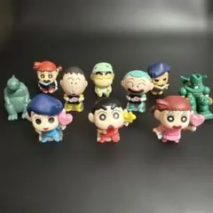 クレヨンしんちゃん‼️ガチャ‼️豪華10体セットです‼️