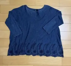 45R カットワークトップス