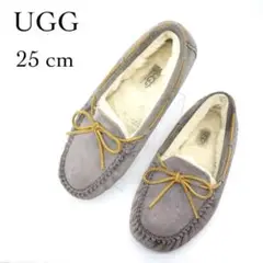 【美品✨】UGG 25cm モカシン 茶