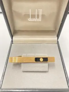 ダンヒル dunhill ゴールド ネクタイピン 専用ケース付き