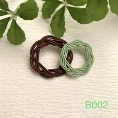 B002水引輪結びブローチ コサージュ ハンドメイド