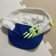 new balance メッシュキャップ 青/白/黄