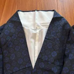 【未使用】ネイビー 着物