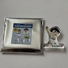 福岡ソフトバンクホークス　栗原　クレヨンしんちゃん　アクリルミニフィギュア