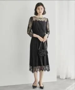 【結婚式】レースドレス
