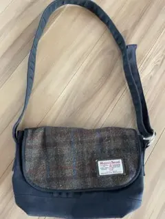 【美品】フリークスストアコラボ☆ハリスツイード☆ショルダーバッグ