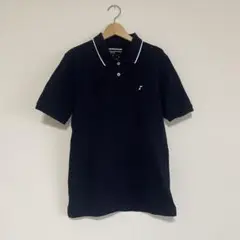【美品】SUPER VINTAGE ビンテージ ポロシャツ ネイビーMサイズ