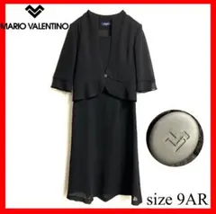 MARIO VALENTINO ブラックワンピース 9AR