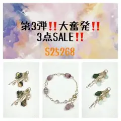 第3弾‼️大奮発‼️3点SALE‼️ S25268