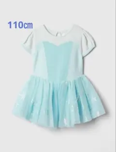 《8/26まで》babyGap×Disney エルサ ワンピース 110㎝