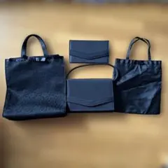 美品ブラックフォーマルバッグセット