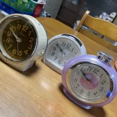 置時計 3個セット SEIKO MAG