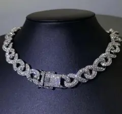 【限定モデル】ハイクオリティ Iced Out マイアミキューバンチェーン