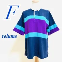 relumeレリューム 半袖ポロシャツ ウェア ゴルフ