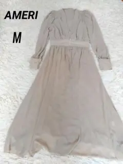 【AMERI】ギャザーワンピース M レディース