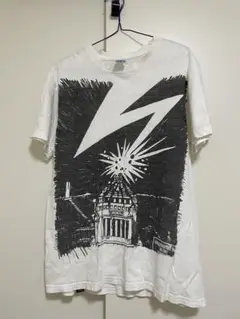 mackdaddyグラフィックプリント Tシャツ M ホワイト